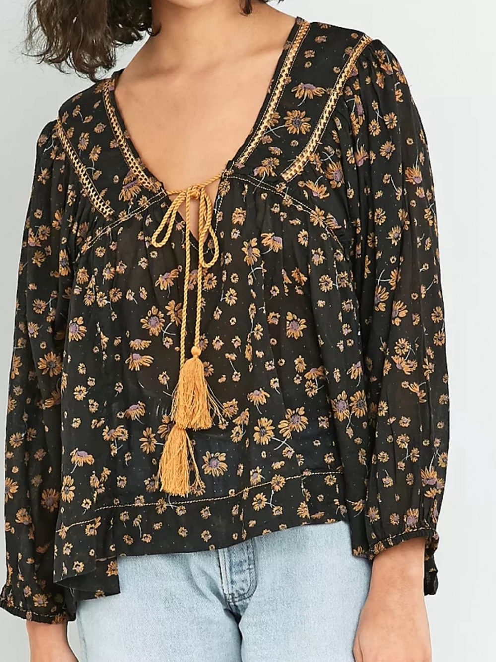Free People Sunflower Top